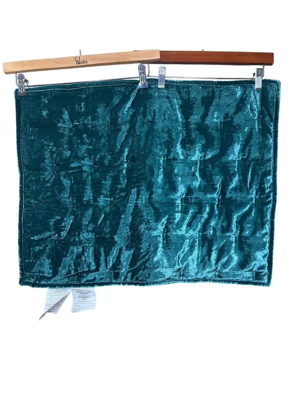 Teal Velvet Pillow Case *Dimension in Picture*